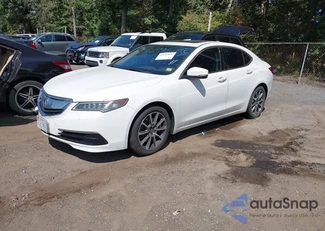 2017 Acura Tlx V6 из США, поврежденный, VIN 19UUB2F37HA006541